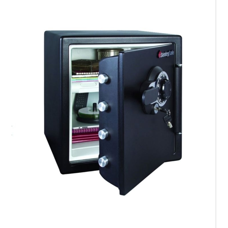 Sentry fire safe brankas besi tahan api 41.5x49.1x45.3 cm SFW123DTB