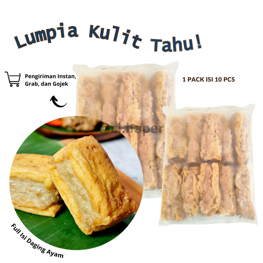 Lumpia Kulit Tahu (Frozen)