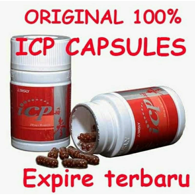 Icp Capsule Tasly Asli Original Obat Herbal Jantung