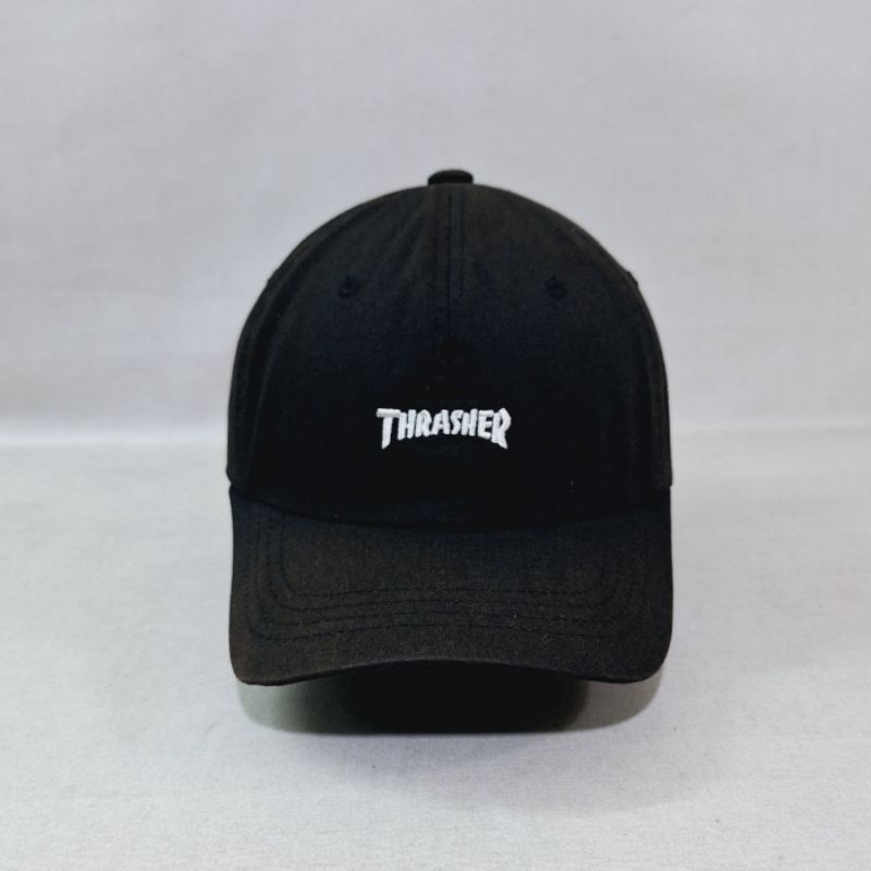 Topi Simple Cap Thrasher Small Script Second Original
