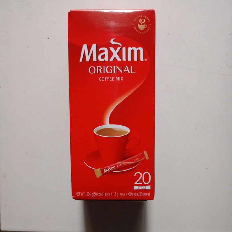 

Maxim original coffe 236g (20stik)