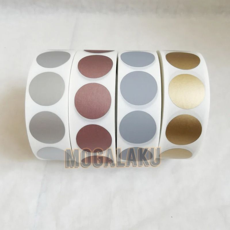 

label gosok scratch pin off bulat