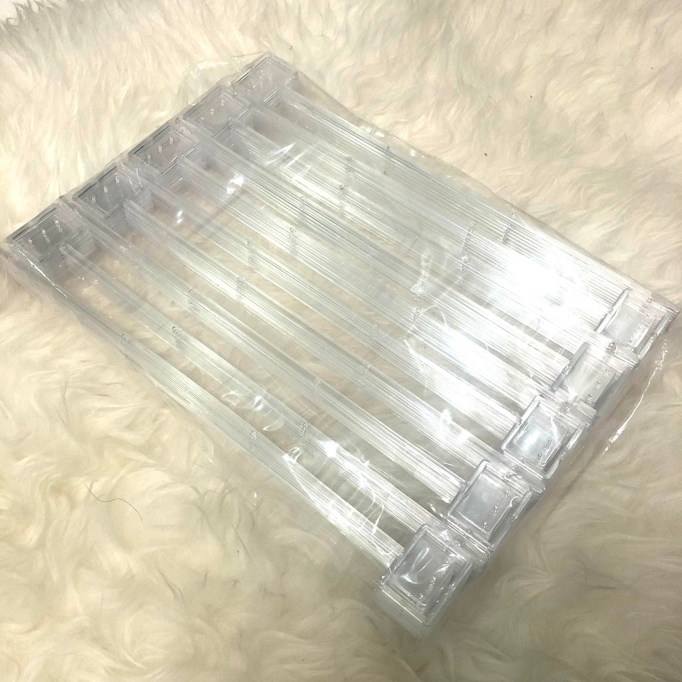 

el Terkini.. Stick card kotak transparent 1 PACK isi 100 pcs RTQ