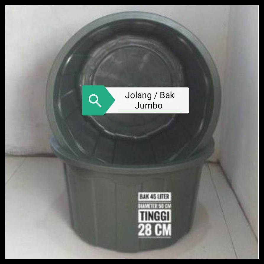 Terlaris.. Bak 45 Besar / Baskom Air Jumbo /Jolang Jumbo Polaris