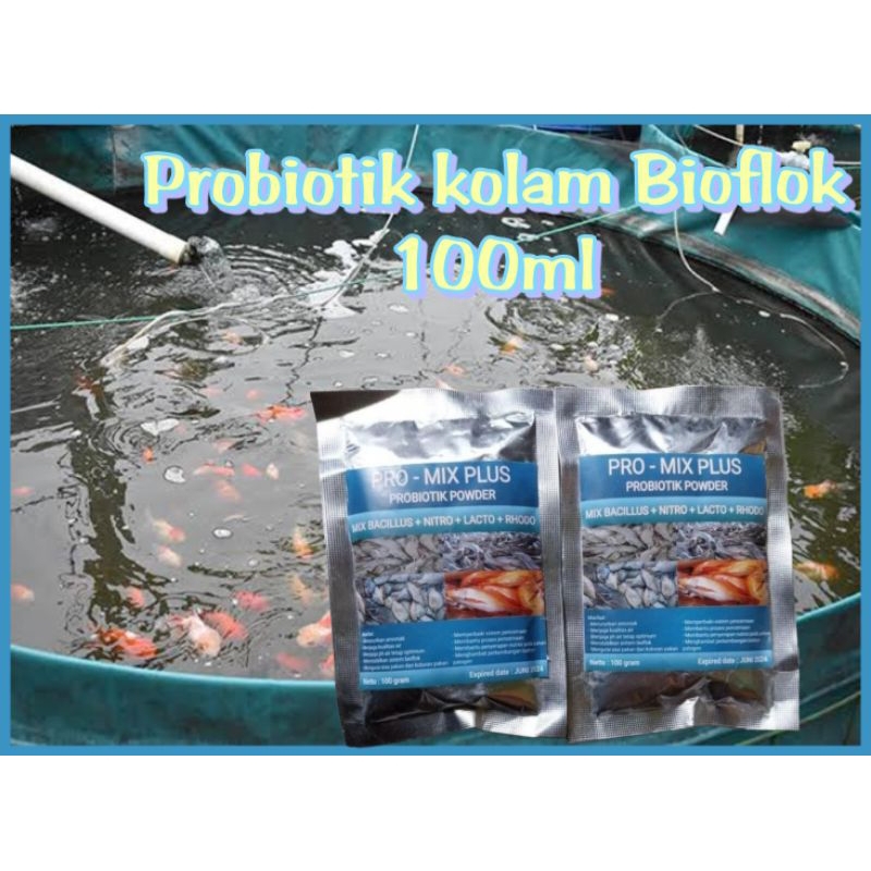 Probiotik kolam bioflok / Probiotik promix plus 100gram
