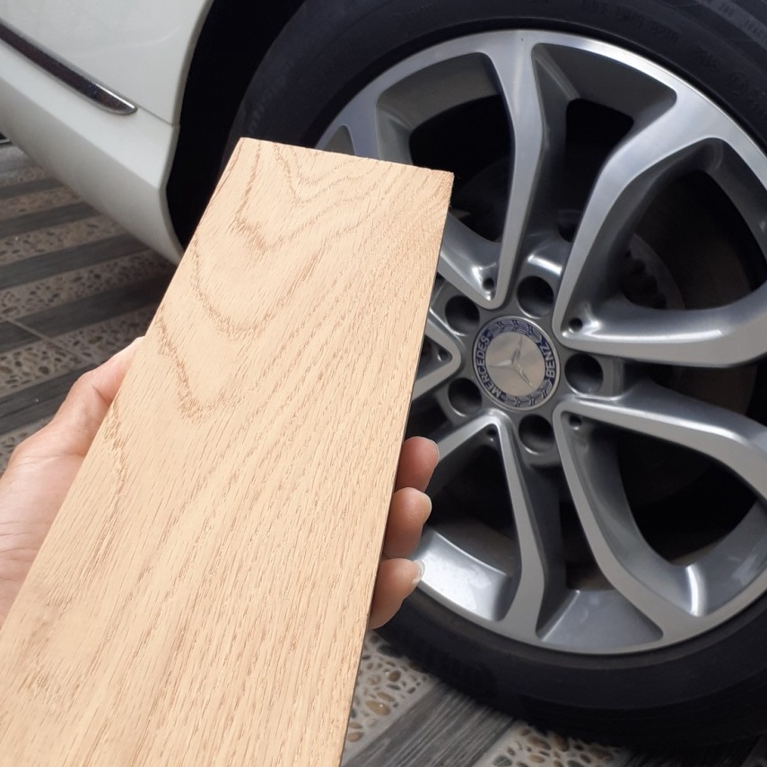 Paling Diminati.. Kayu White Oak Import USA / White Oak 33 cm x 9.5 cm x 2.5 cm