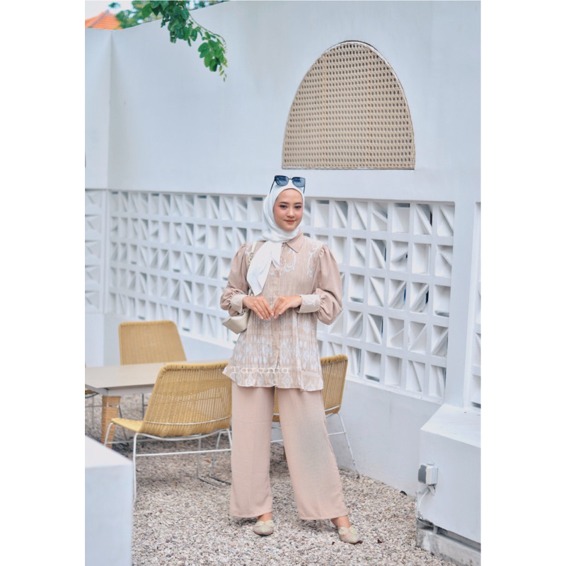 Farida set | setelan one set wanita | Raya Collection 2024 | ied series 2024