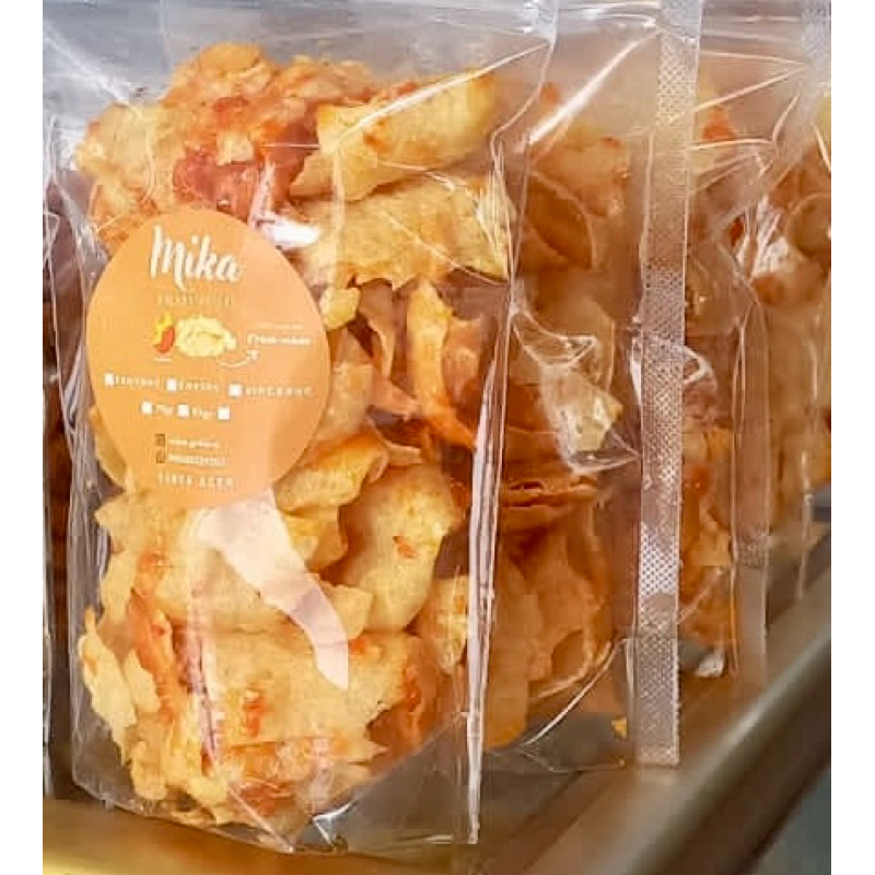

Keripik Opak Singkong Balado Aceh 100gr