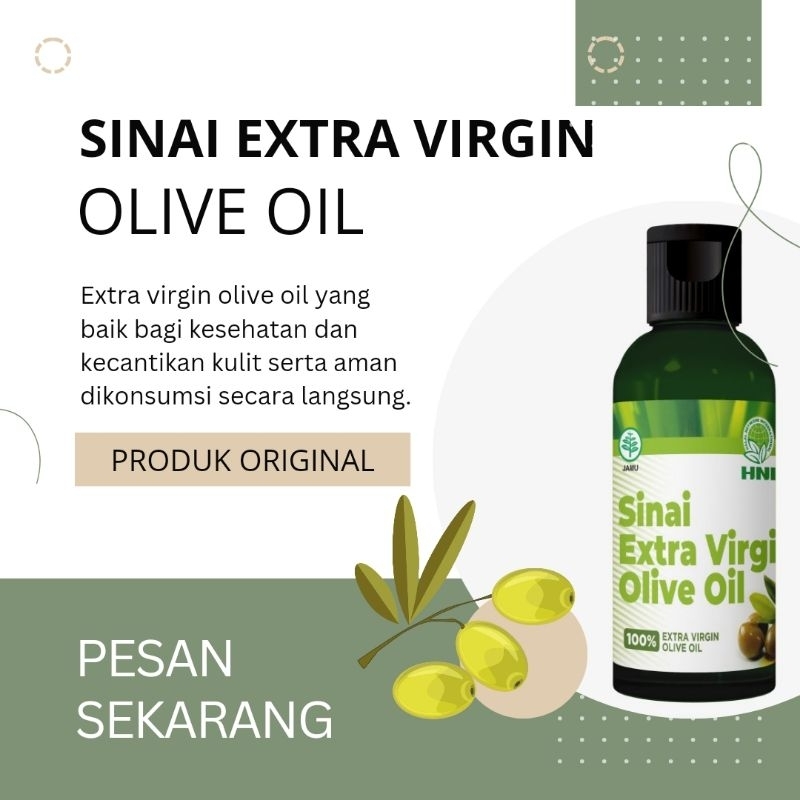 

MINYAK OLIVE OIL /MINYAK ZAITUN / SINAI EXTRA VIRGIN OLIVE OIL