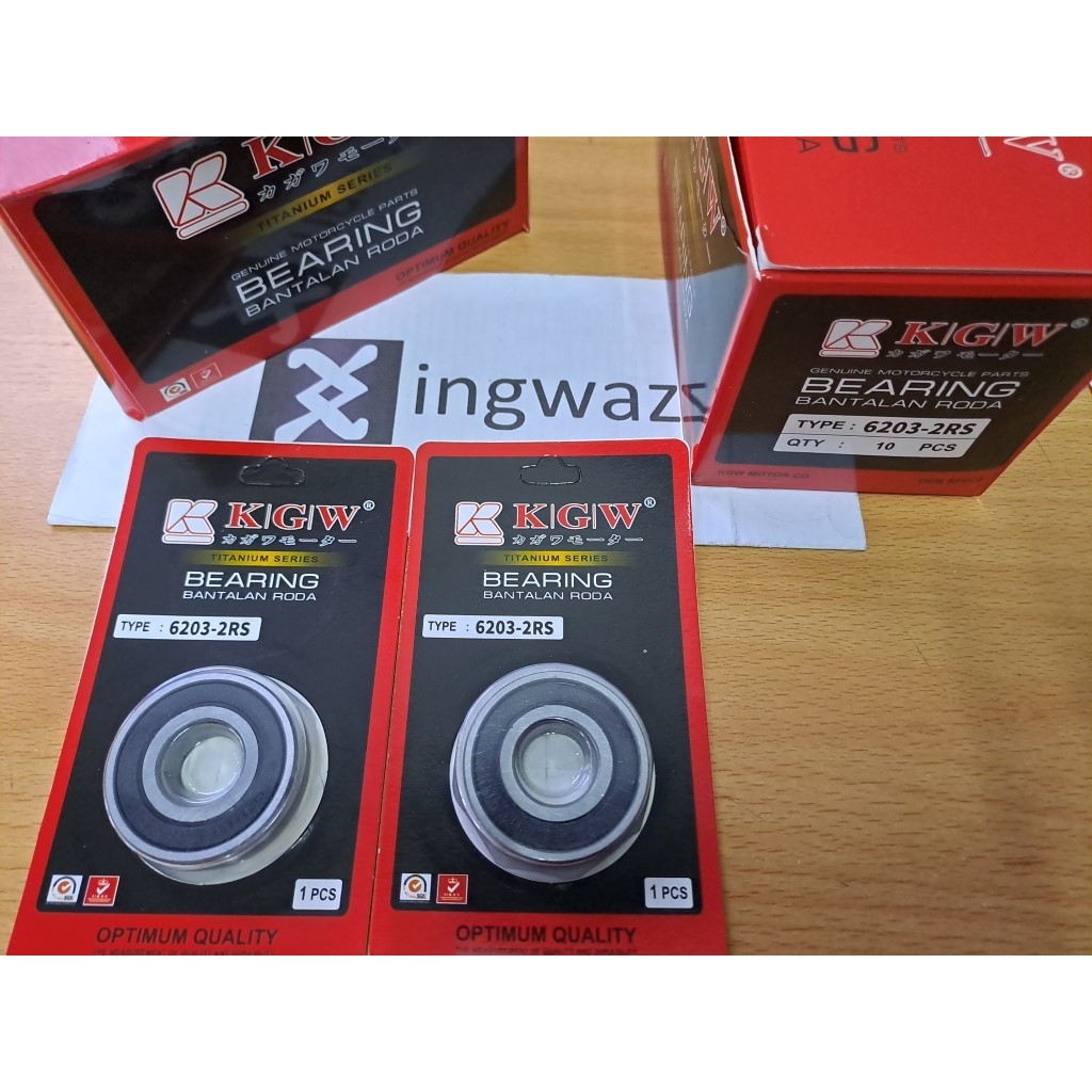 Bearing Laher 6203-2RS (KAGAWA - KGW)