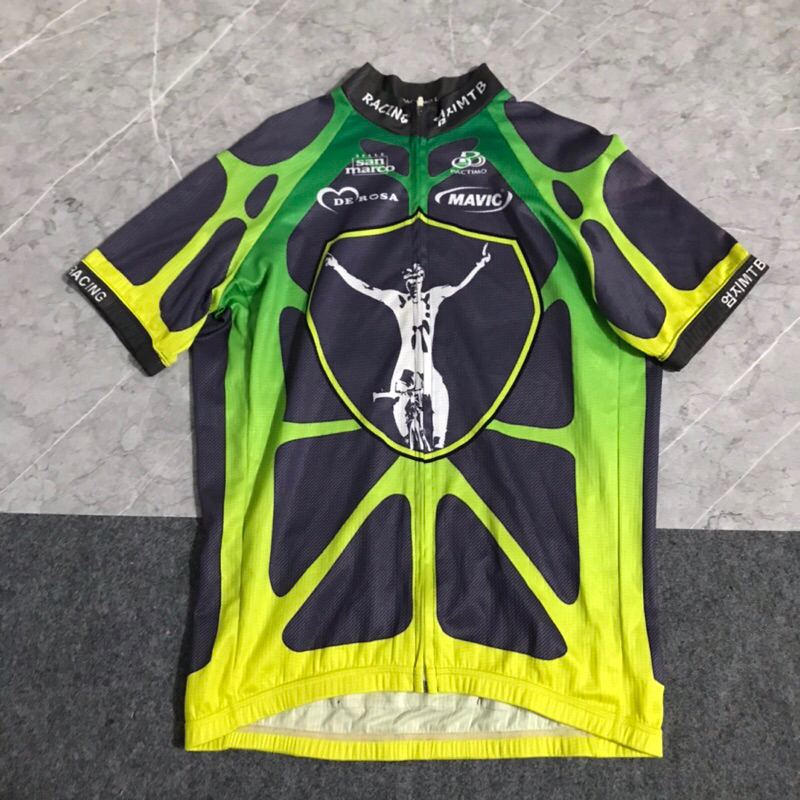 baju kaos jersey sepeda racing mtb size M second bekas