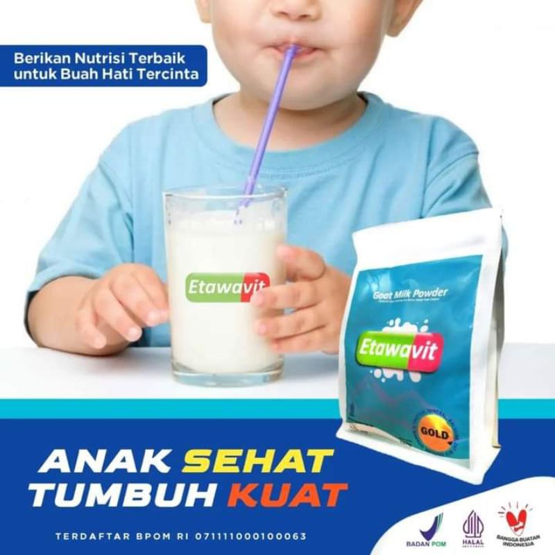 

susu kambing etawavit original susu etawa bubuk ETAWAVIT 200 gr rasa original