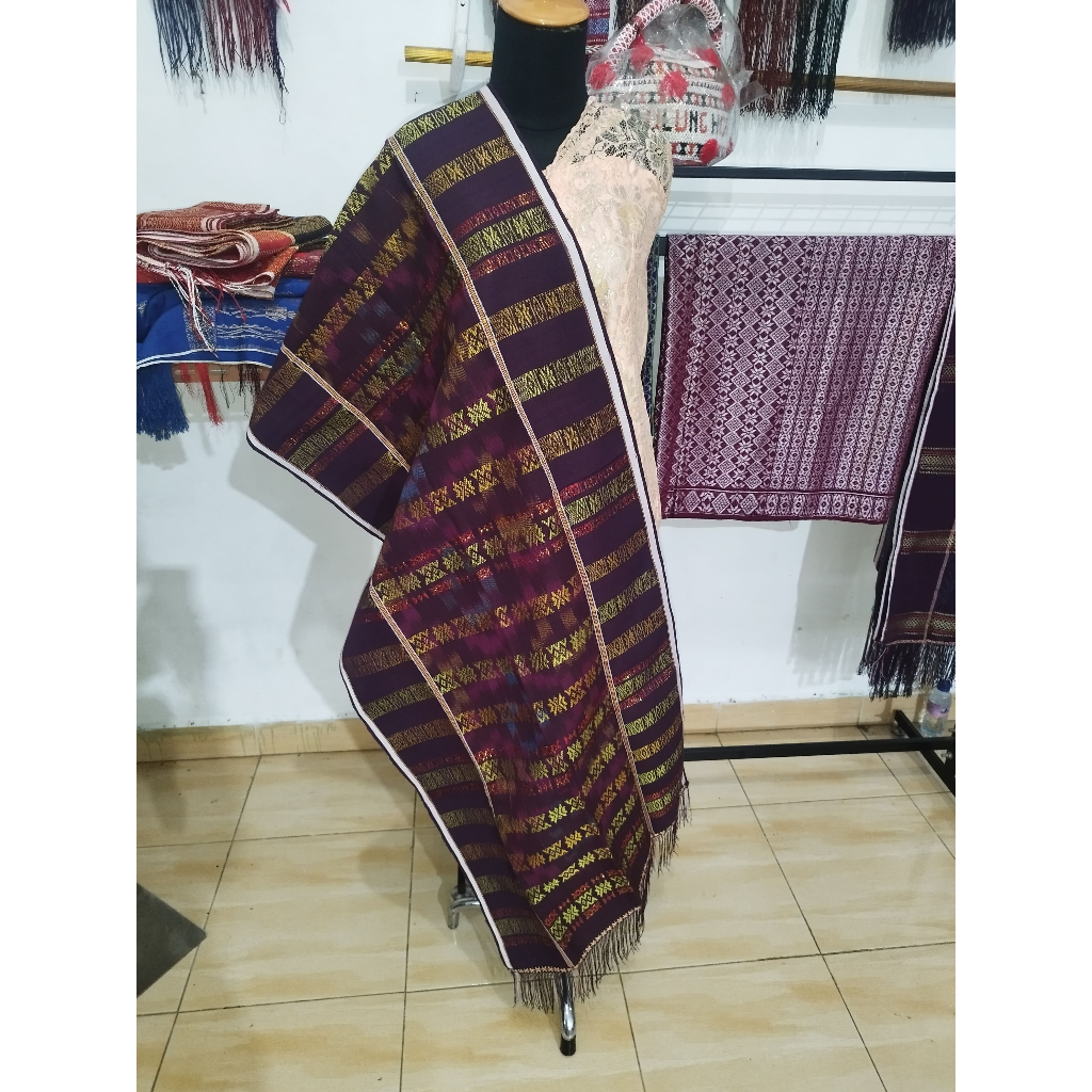 UIS NIPES SEMI SUTRA WARNA DASAR KOPI GOSONG