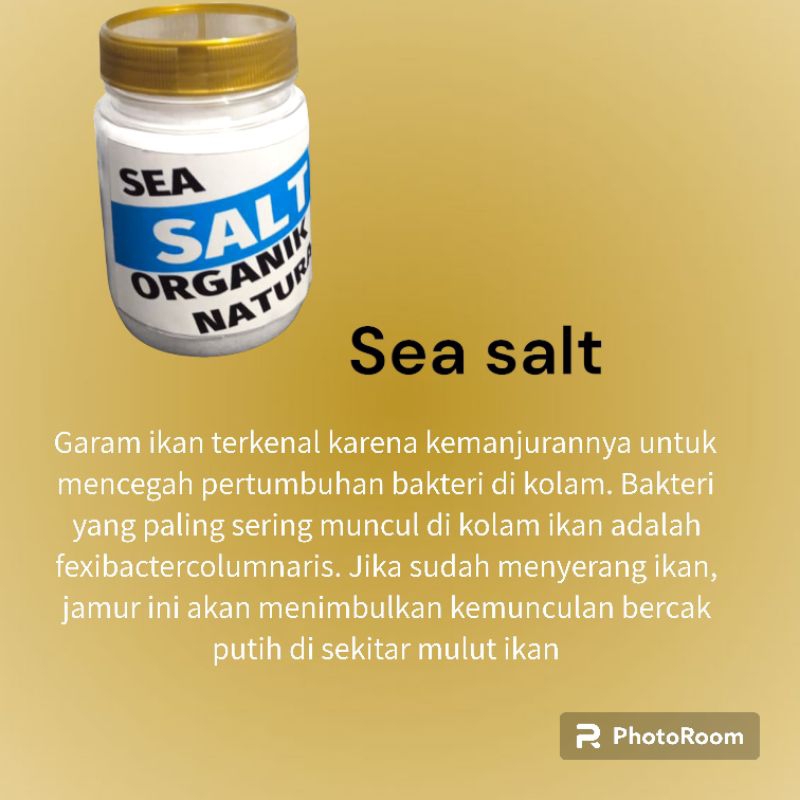 

Garam Ikan premium Pencegah Penyakit Ikan