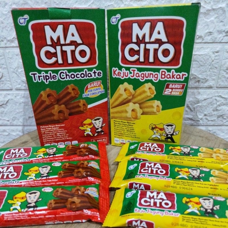 

MACITO Snack 1 Box isi 10 x 10gr