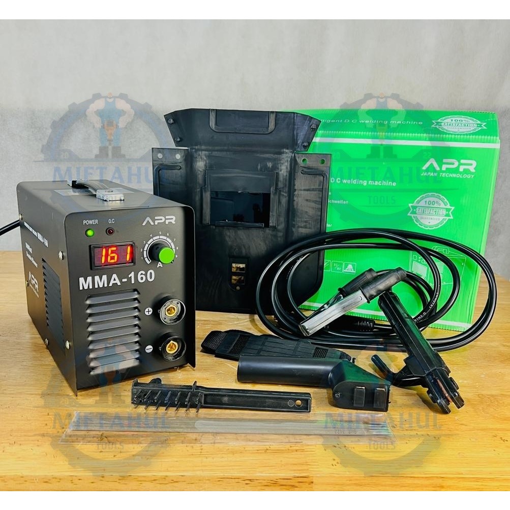 Promo MESIN LAS APR JAPAN DOUBLE BLOWER MMA160 INVERTER travo las type AP38 awet