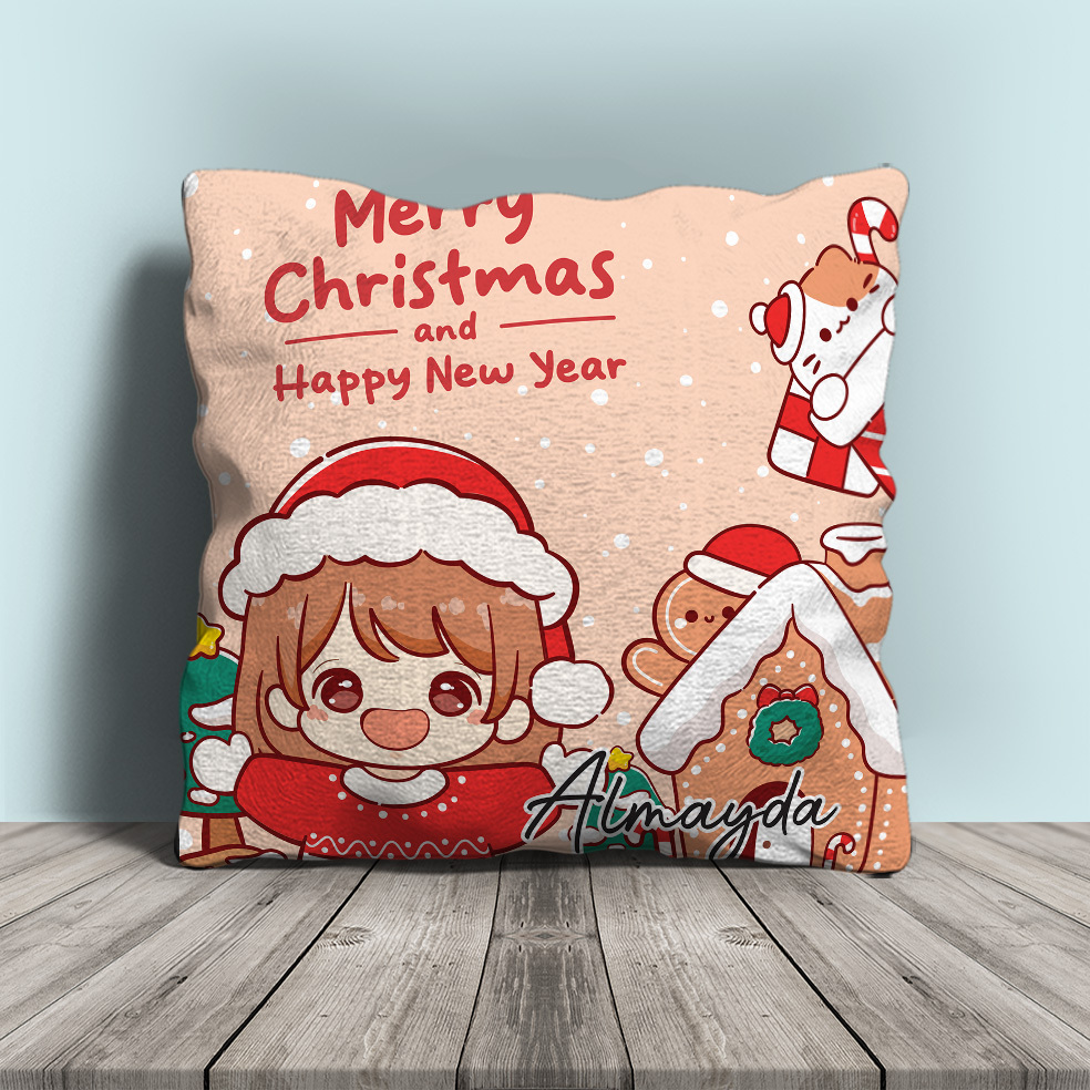 Kado Bantal Custom Natal