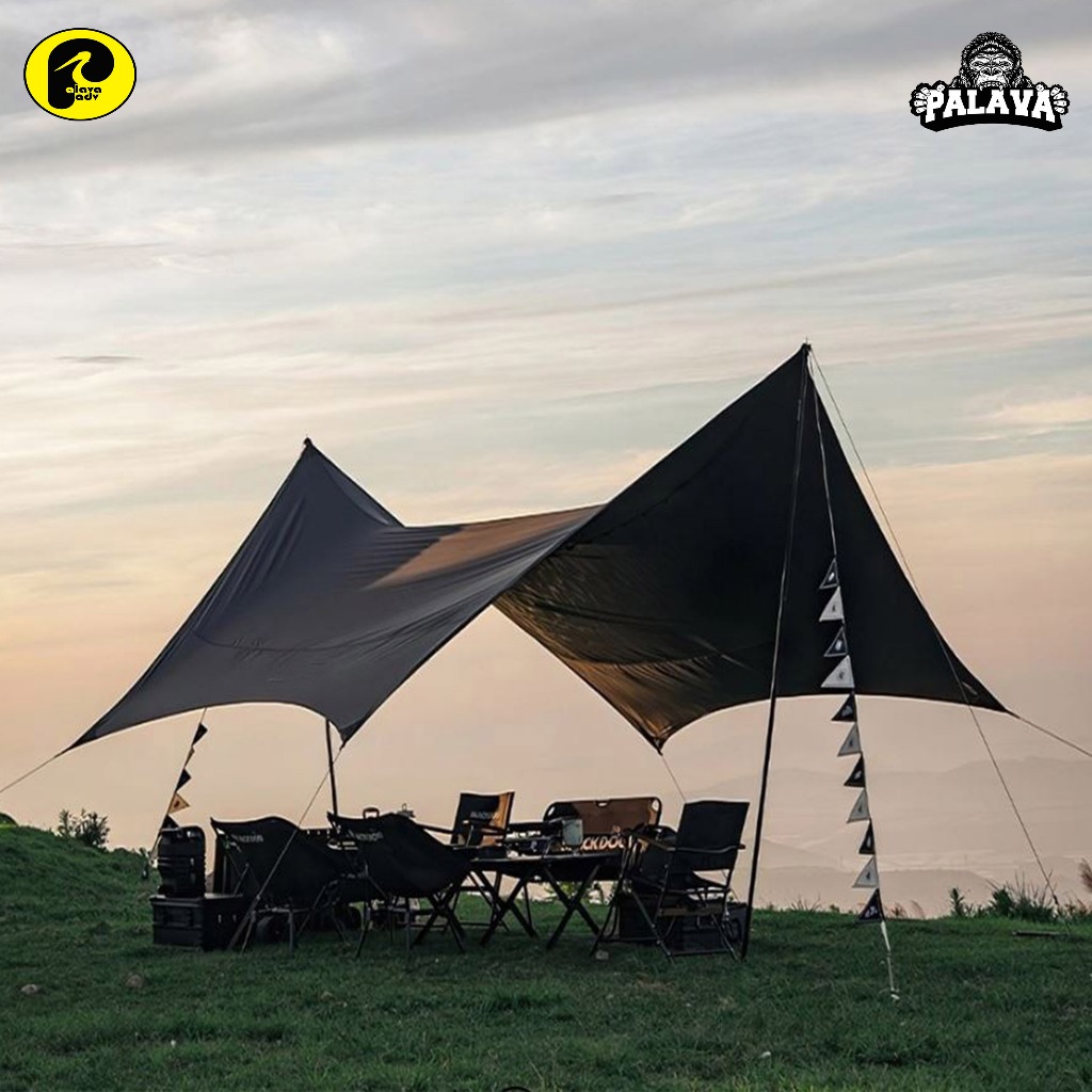 GORILA flysheet palava adv hexagonal 4x6 M waterproof UV Block original