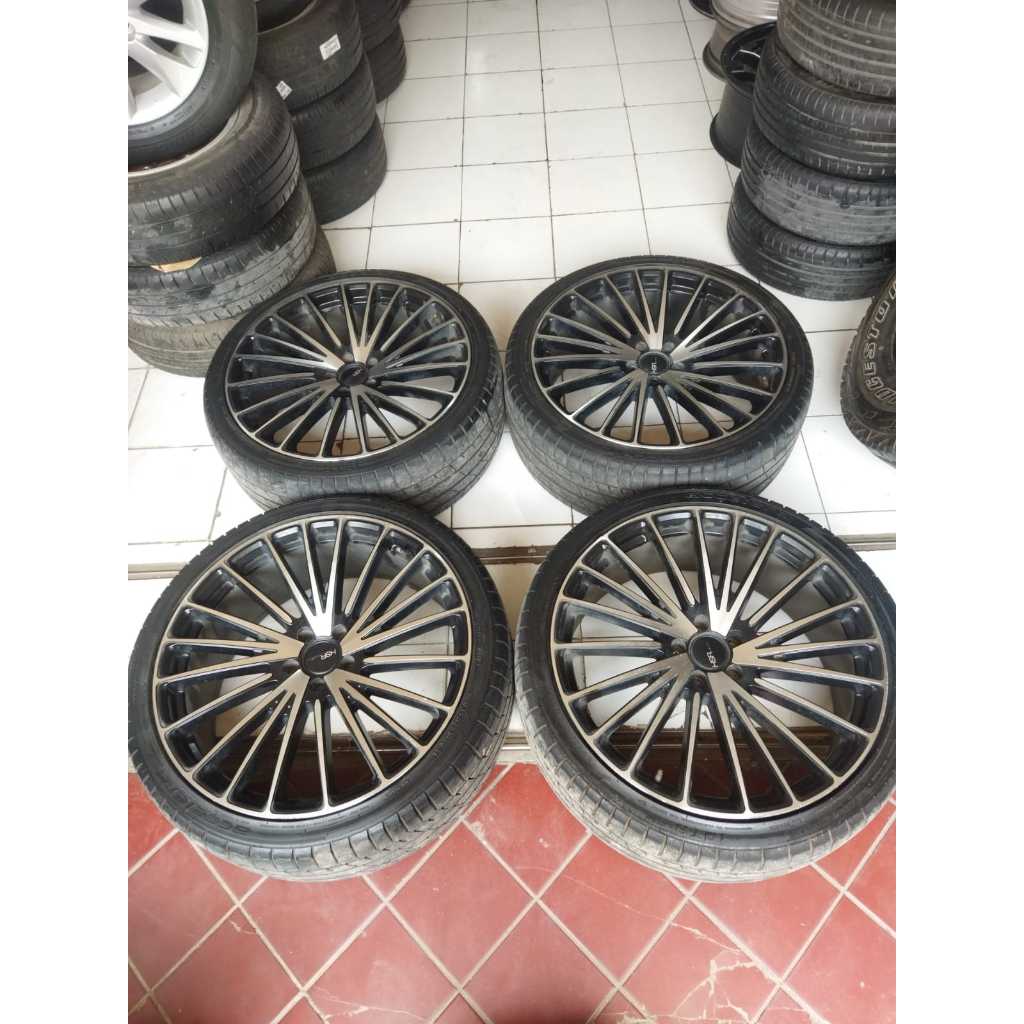 velg mobil murah HSR ring 22 lubang 5x114,3 buat captiva vitara crv x trail