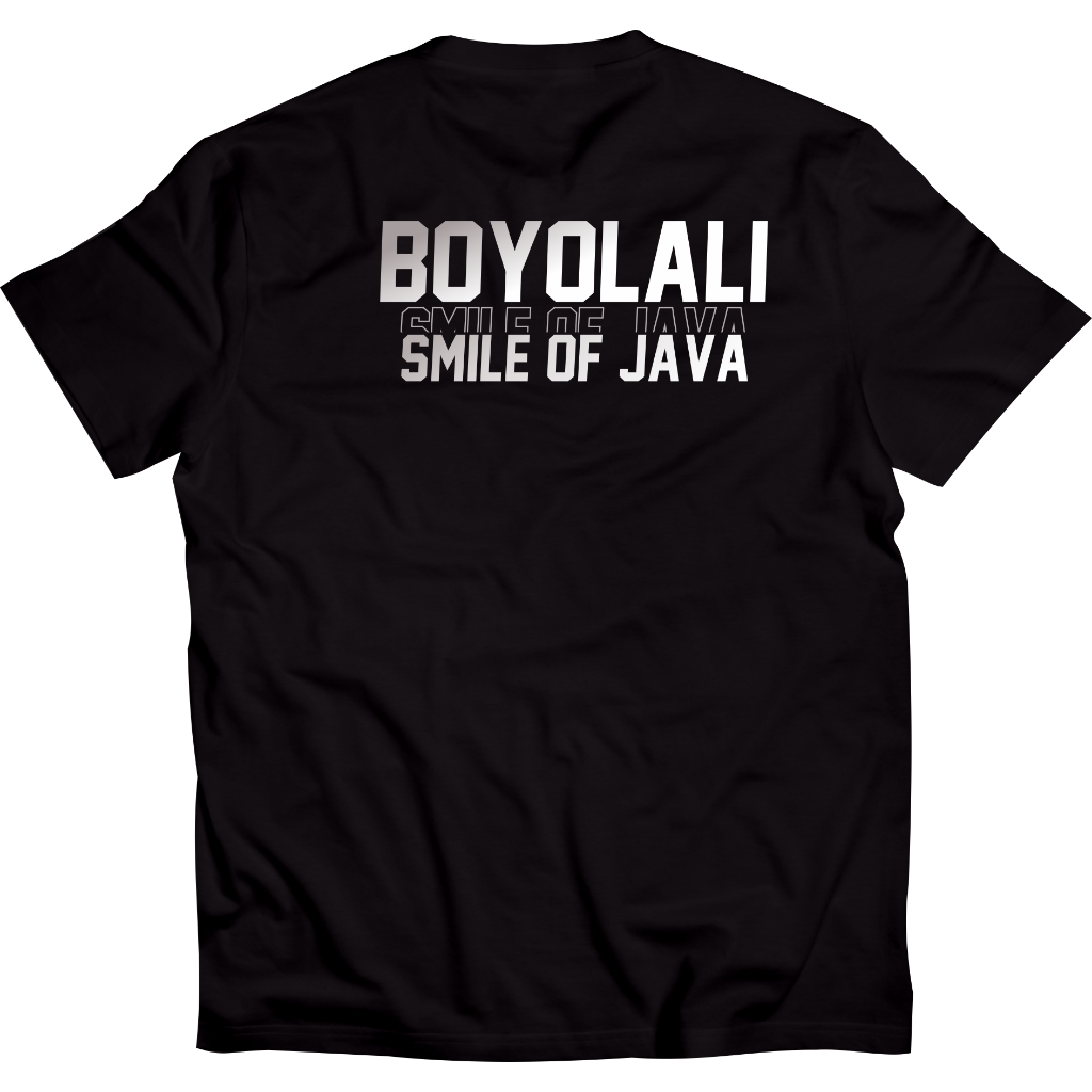 Kaos Boyolali Tshirt Boyolali Smile Of Java