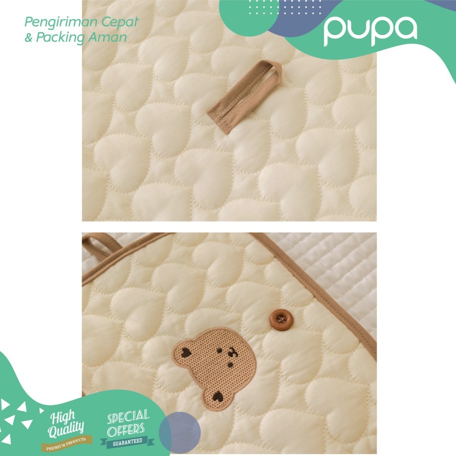 Portable Baby Diaper Changing Pad Foldable - Perlak Alas Popok Bayi Alas Popok Baby Foldable / Perlak Bayi Portable - Praktis dan Mudah Dibawa ke Mana Saja!