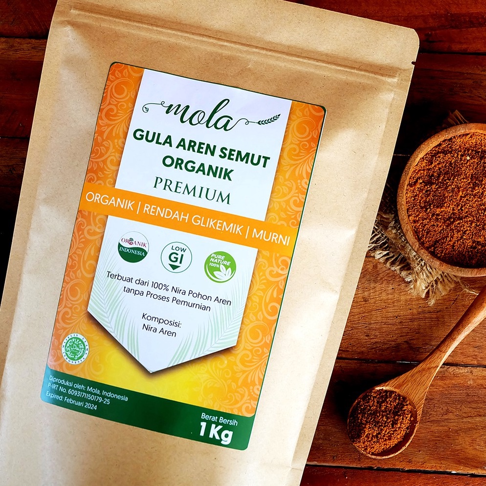 

[Produk 9733] Gula Aren Semut Organik 1 Kg Premium 44