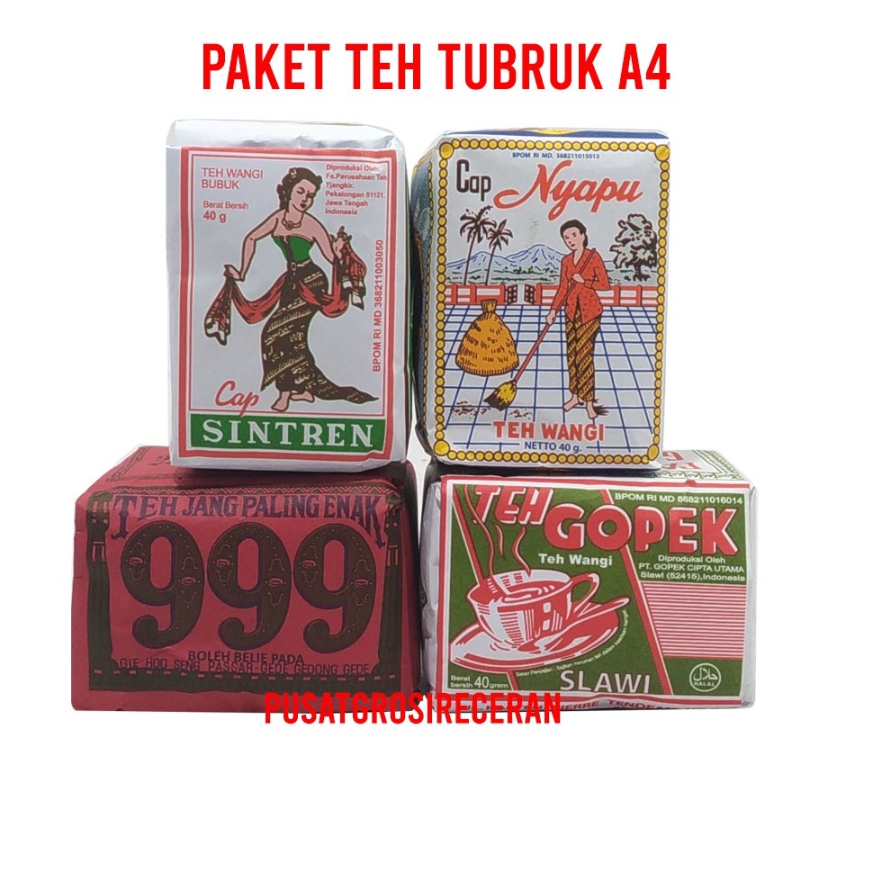 

I6LQF Paket Teh Keluarga Teh Tubruk Gardu Jenggot 999 Nyapu Poci Sintren Gopek Dandang 69