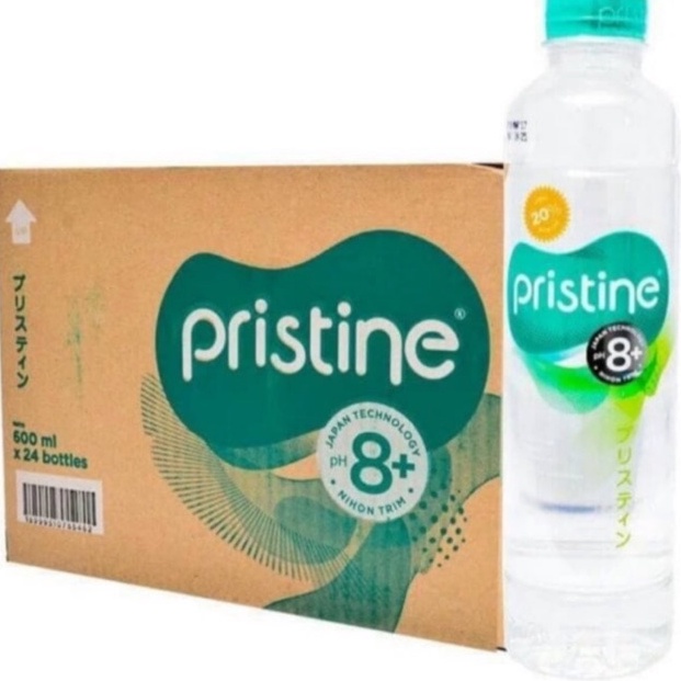 

H4rga Pr0mo Pristine 8+ water 600ml x 24 - air minum pristine - air alkali Kualitas Terbaik