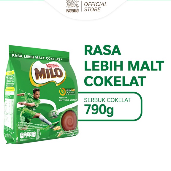 

NJP MILO ACTIV-GO Susu Coklat Pouch 790 gr 72