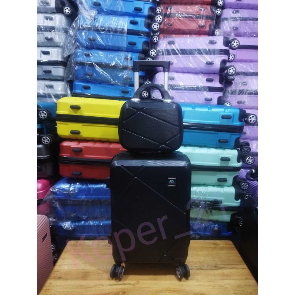 KOPER 20 INCH POLO GENEVA KOPER SET 20+BEUTYCASE KOPER KABIN KOPER FIBER KOPER MURAH KOPER HARDCASE