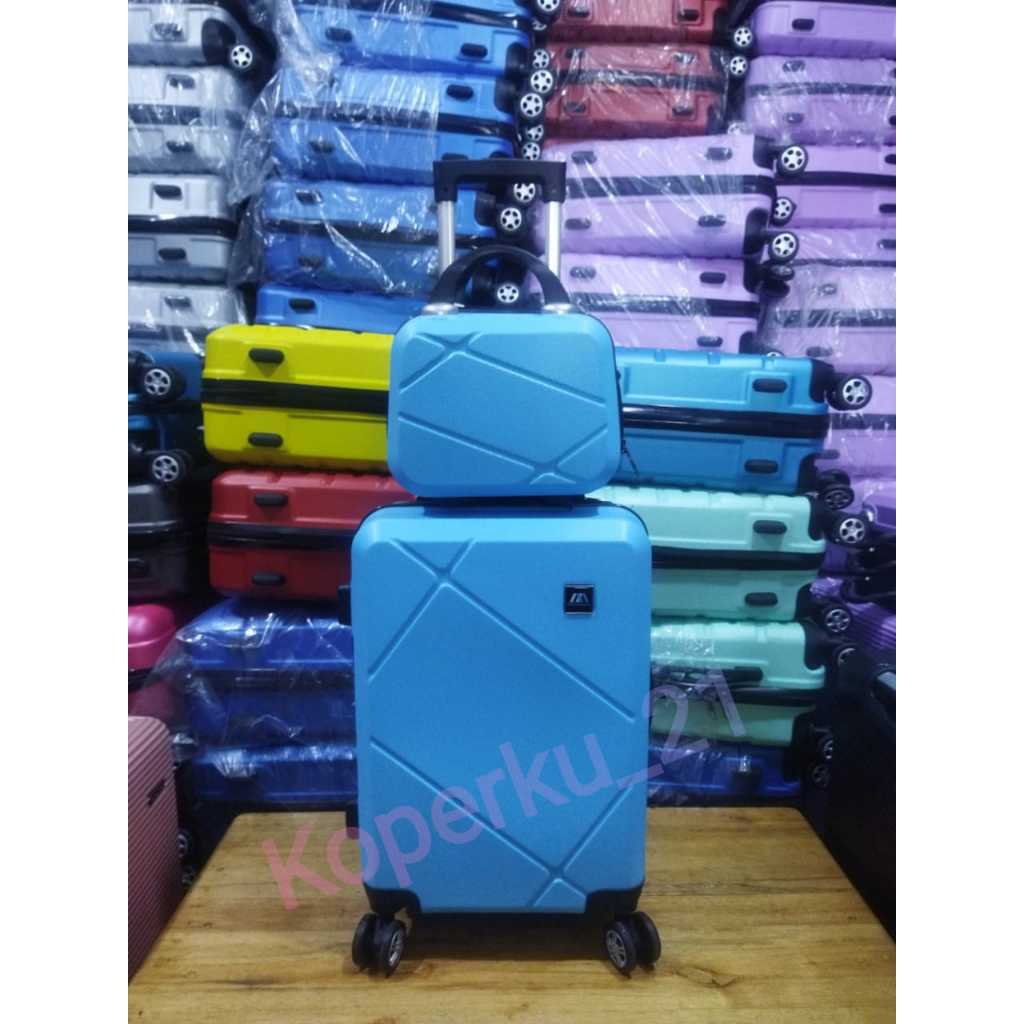 Terlaris Koper 20 Inch Polo Geneva Koper Set 20+Beutycase Koper Kabin Koper Fiber Koper Murah Koper