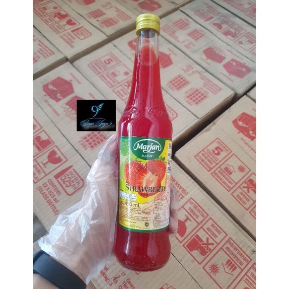 

[✴F52>] Sirup Marjan Strawberry Squash 450ml [100]