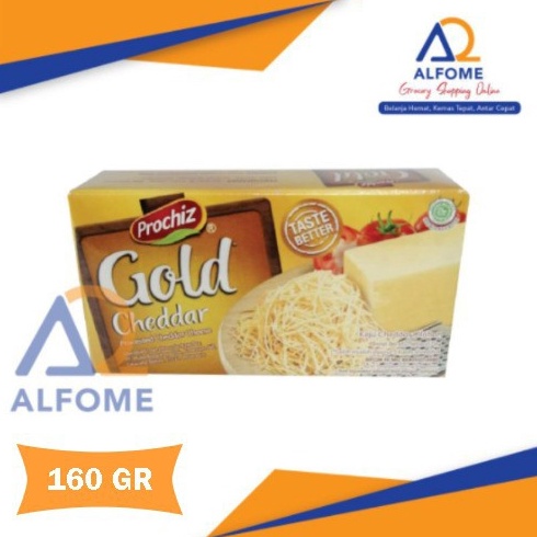 

8C9 Keju Prochiz Gold cheddar 160Gram/ Keju Prochiz Murah Meriah 80