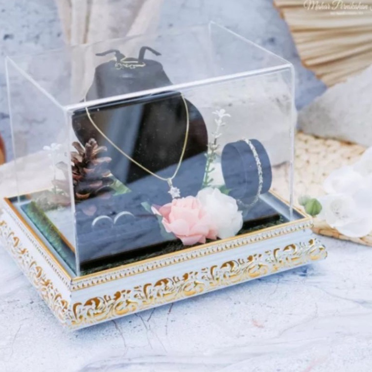 [✼K97➤] Set Hantaran Seserahan Perkawinan - Tempat Perhiasan Komplit - Tempat Perhiasan Seserahan Ka