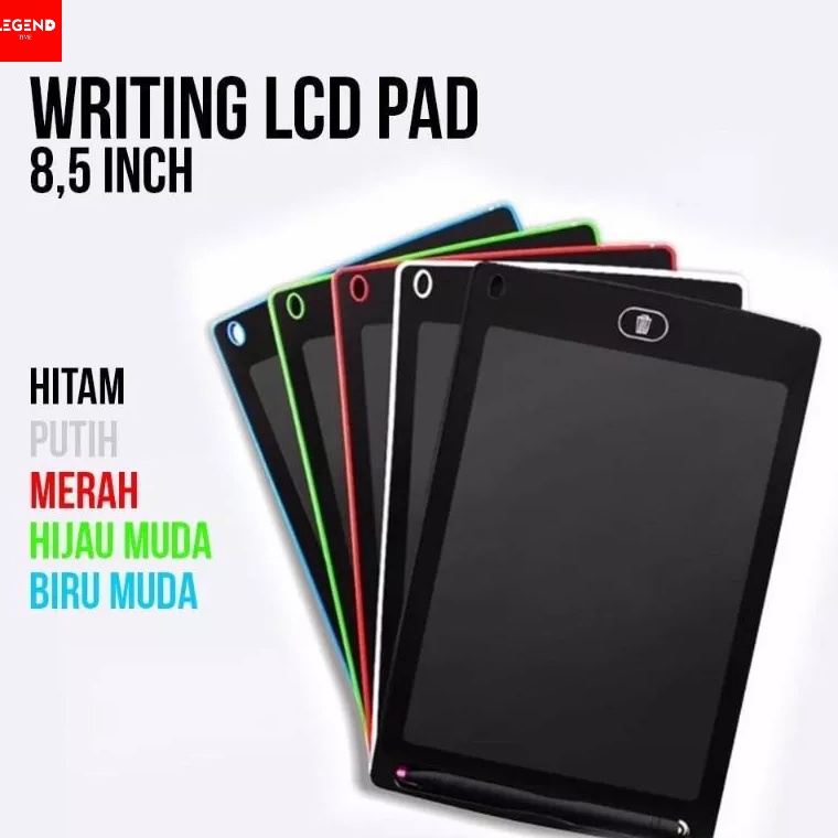 

[FBK45] Legend Time Lcd Papan Tulis Anak Drawing Writing Tablet 8.5" Inci qvf0u