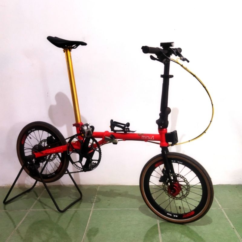 Sepeda Lipat 16 plus Inchi Opposite by Minus Taiwan Rakitan