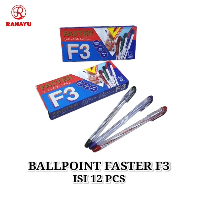 

BALPOINT FASTER F3 (ISI 12 PCS)