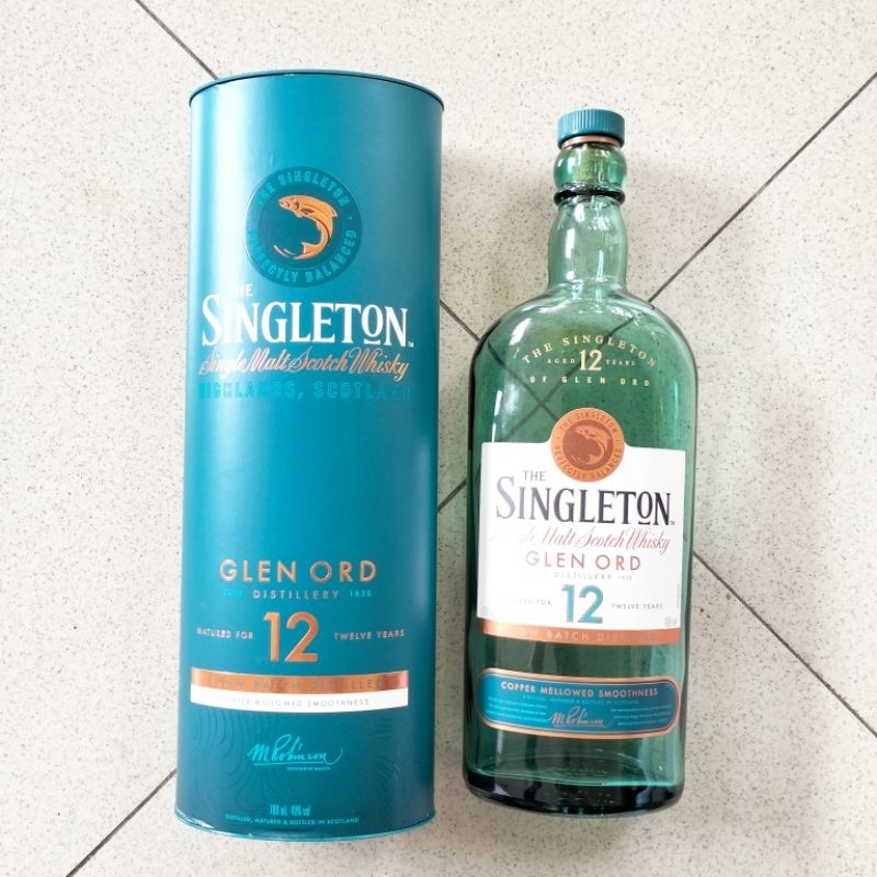 Botol Kaca Bekas Kosong The Singleton Glen Ord 12 700 ml