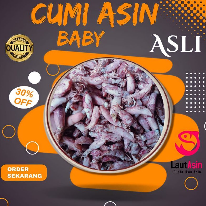 

Pal!ng Popul4r Baby Cumi Asin 1kg Kualitas Super Premium Buruan Serbu