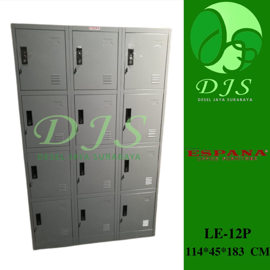Loker Besi 12 Pintu - Locker Besi 12 pintu-(Ukuran Lebih Besar) Espana