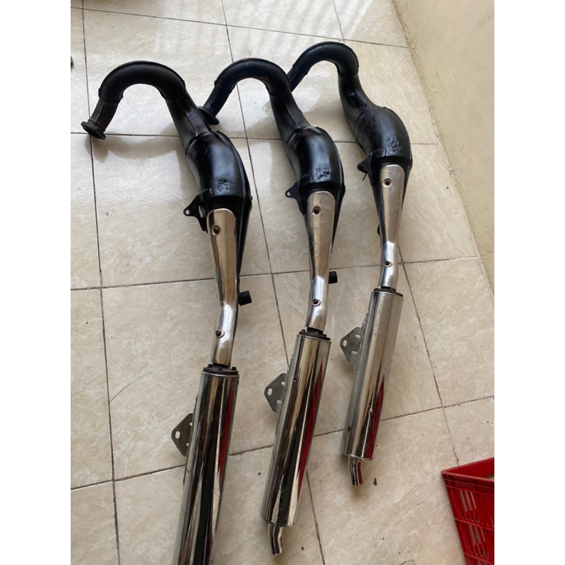 knalpot ninja r ss rr tanpa katalis