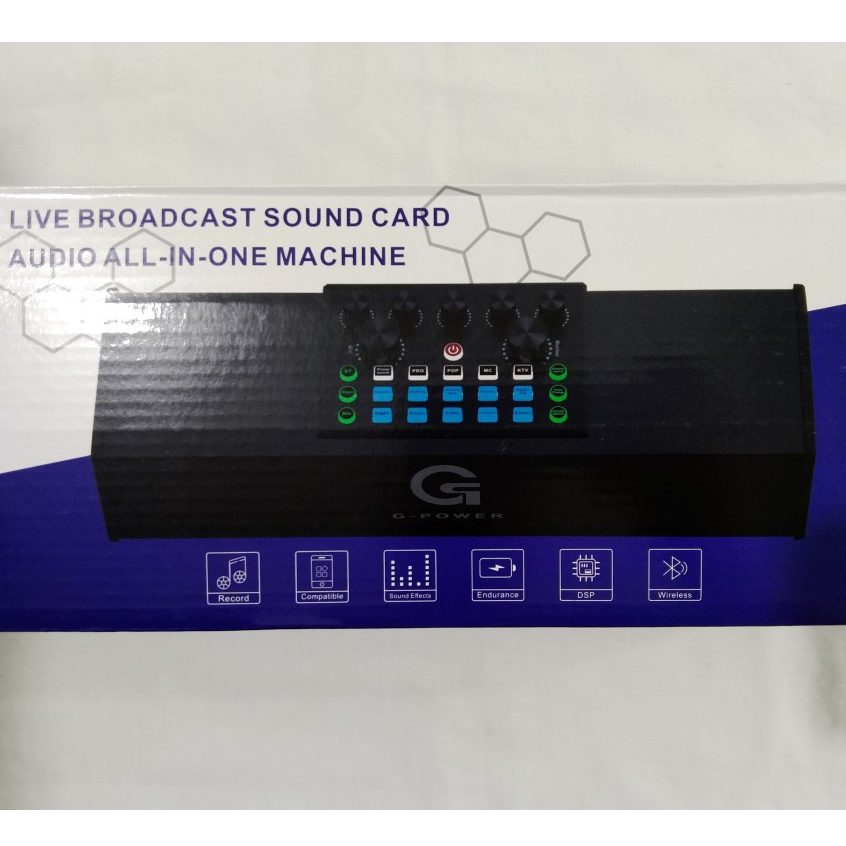 Live Broadcast Sound Card Model GS - 30 SoundCard