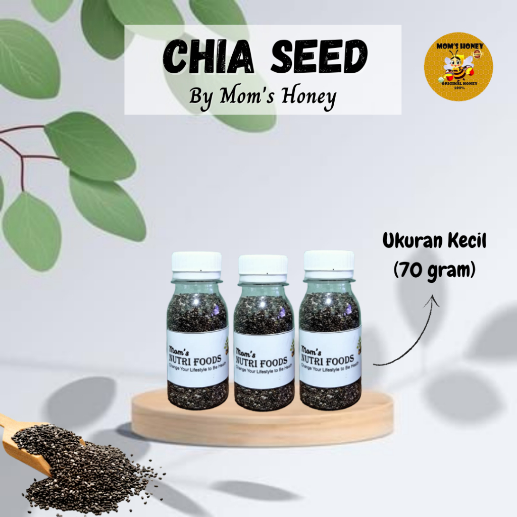 

Chiaseed Asli Ukuran Kecil By Moms Honey Membantu Mengatasi Kulit Kering