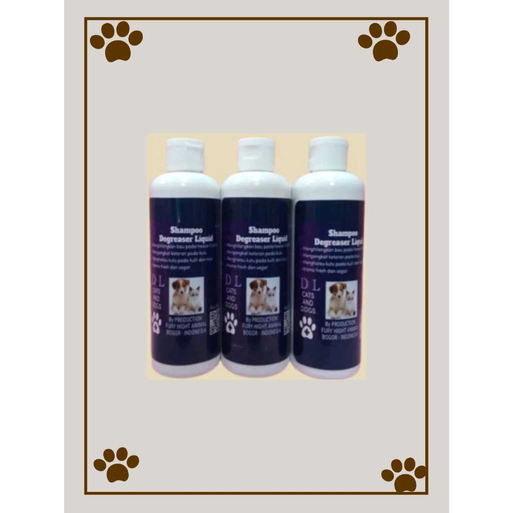 Shampo Degreaser Grooming Cat and Dog
