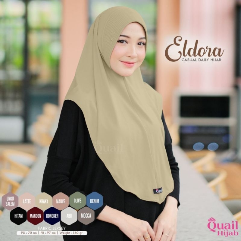 Jilbab Eldora by Quail Hijab