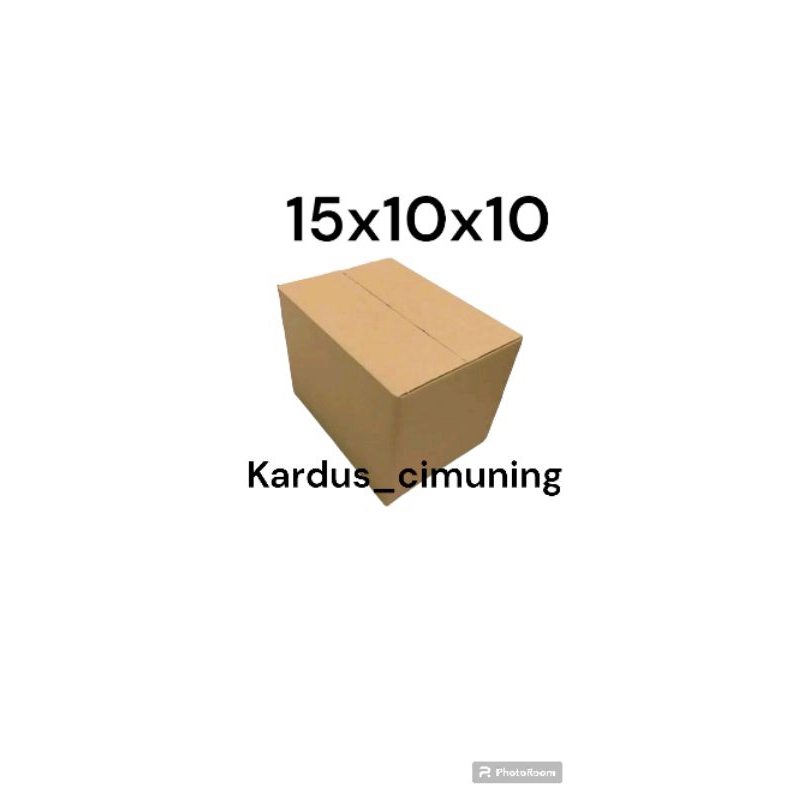 

kardus box packing 15x10x10