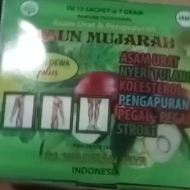 

DB9HS daun mujarab serbuk original kemasan terbaru mika isi 15 saset lczkt
