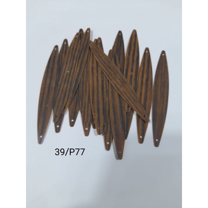 Payet borci motif daun panjang 7cm