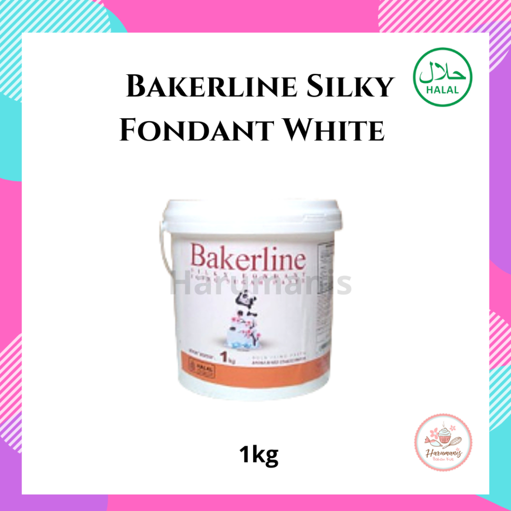 

Bakerline Silky Fondant White 1kg