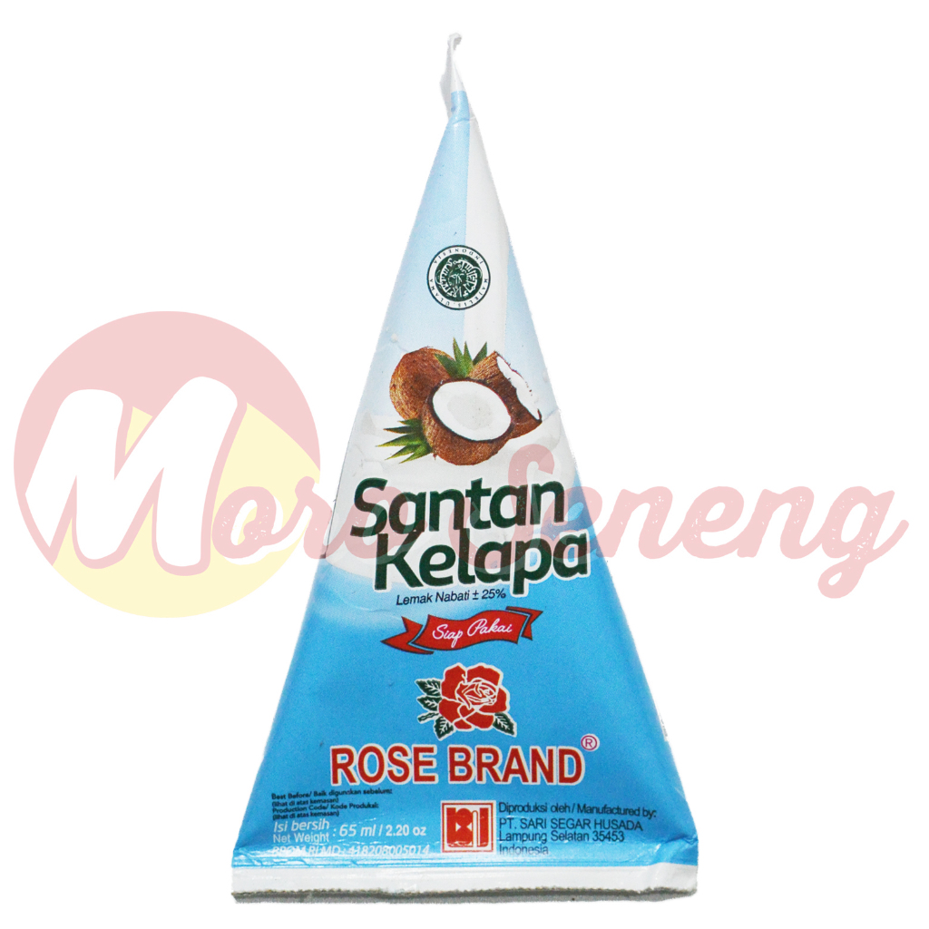 

Santan Rose Brand 65 ml Coconut Milk Kelapa Siap Pakai Rosebrand 65ml